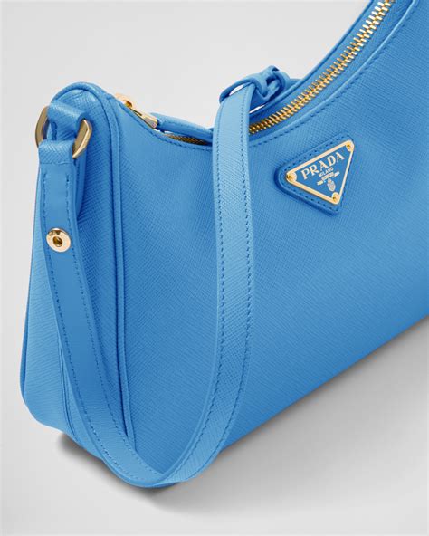 prada saffiano blue lagoon|Prada saffiano leather purse.